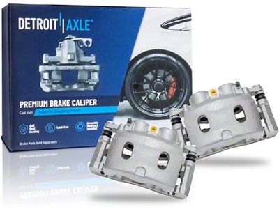 Brake Calipers; Front (05-06 Sierra 1500 w/ Rear Drum Brakes)