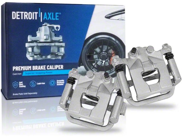 Brake Calipers; Rear (07-13 Sierra 1500 w/ Rear Disc Brakes; 14-18 Sierra 1500)