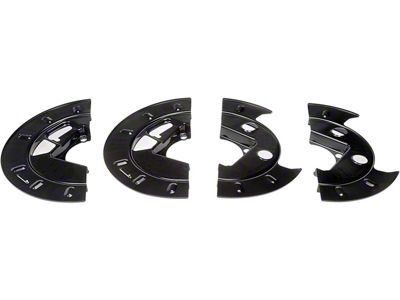 Brake Dust Shields; Split (07-14 Sierra 1500)