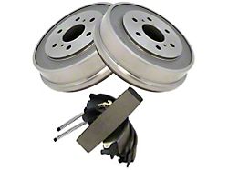 Brake Shoe and Drum Kit; Rear (05-08 Sierra 1500)