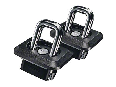 Bullet Inner Bed Retractable Tie-Down Anchors; Set of Two (07-24 Sierra 1500)