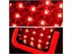 C-Bar LED Tail Lights; Black Housing; Clear Lens (03-06 Sierra 1500 Fleetside)