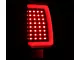 C-Bar LED Tail Lights; Jet Black Housing; Clear Lens (07-13 Sierra 1500)