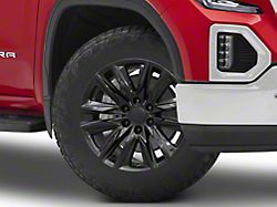 CA91 Gloss Black 6-Lug Wheel; 20x9; 28mm Offset (19-26 Sierra 1500)