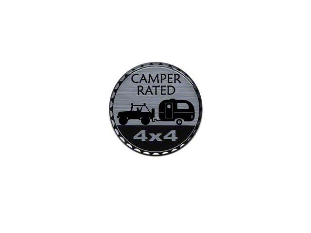 Camper Rated Badge (Universal; Some Adaptation May Be Required)