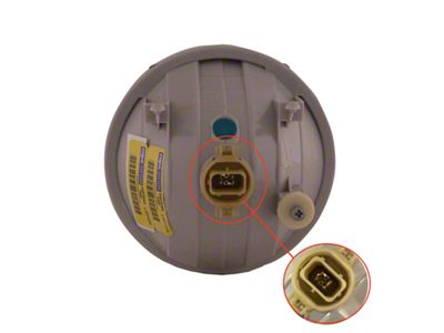 CAPA Replacement Fog Light; Driver Side (07-13 Sierra 1500)