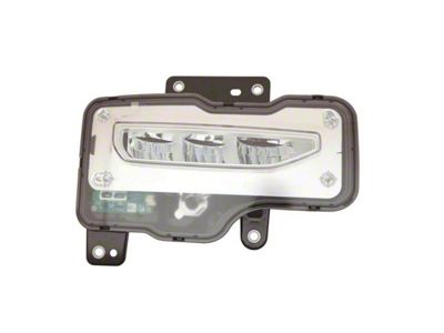 CAPA Replacement Fog Light; Driver Side (16-17 Sierra 1500)