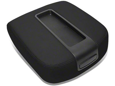 Center Console Lid; Black (07-13 Sierra 1500)