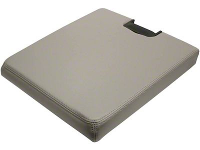 Center Console Lid; Grey (07-13 Sierra 1500 w/ 40/20/40 Split Bench Seat)