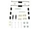 Ceramic 6-Lug Brake Rotor, Pad and Drum Kit; Front and Rear (09-13 Sierra 1500 w/ Rear Drum Brakes)