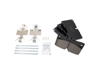 Ceramic Brake Pads; Front Pair (19-25 Sierra 1500)