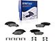 Ceramic Brake Pads; Front and Rear (07-13 Sierra 1500 w/ Rear Disc Brakes)