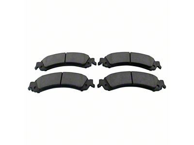 Ceramic Brake Pads; Rear Pair (02-06 Sierra 1500 w/ Quadrasteer)