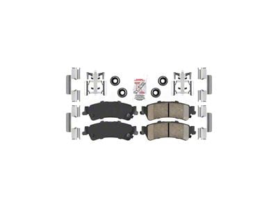 Ceramic Brake Pads; Rear Pair (99-06 Sierra 1500 w/ Single Piston Rear Calipers)