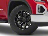 Chevy Snowflake Replica Gloss Black 6-Lug Wheel; 20x9; 27mm Offset (19-26 Sierra 1500)