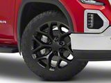 Chevy Snowflake Replica Gloss Black 6-Lug Wheel; 22x9; 31mm Offset (19-26 Sierra 1500)