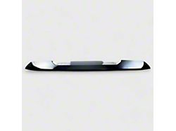 Chrome Delete Upper Grille Overlay; Gloss Black (22-26 Sierra 1500)