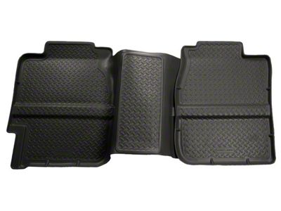 Husky Liners Classic Second Seat Floor Liner; Black (99-06 Sierra 1500 Extended Cab, Crew Cab)