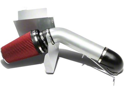 Cold Air Intake; Polished (99-06 4.8L, 5.3L, 6.0L Sierra 1500)