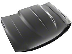 Cowl Induction Style Hood; Unpainted (99-06 Sierra 1500)