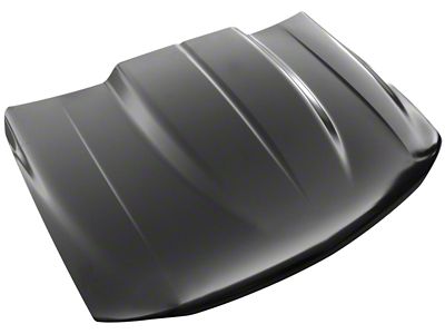 Cowl Induction Style Hood; Unpainted (99-06 Sierra 1500)