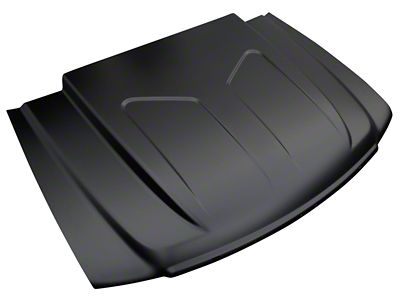 Cowl Induction Style Hood; Unpainted (07-13 Sierra 1500)