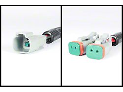 Cube Light Wiring Adapters; Deutsch Receptacle to Deutsch Dual Output 
