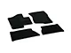 Custom Fit Front and Rear Floor Liners; Black (07-13 Sierra 1500 Extended Cab)