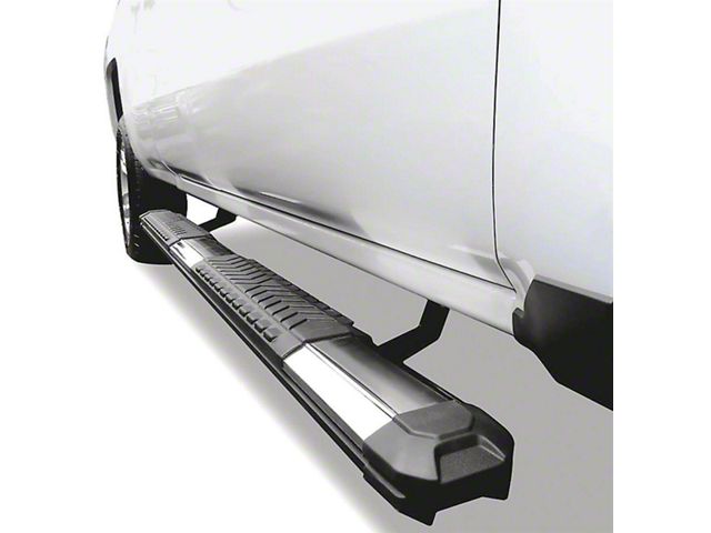 Cutlass Running Boards; Polished Aluminum (07-18 Sierra 1500 Extended/Double Cab)