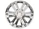 Denali Style Chrome 6-Lug Wheel; 22x9; 24mm Offset (14-18 Sierra 1500)