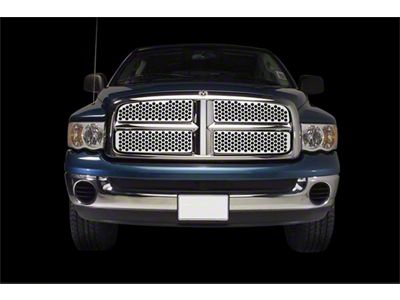 Putco Designer FX Honeycomb Upper Overlay Grille; Polished (03-06 Sierra 1500)