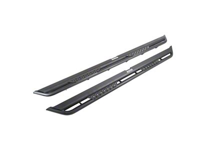 Dominator Xtreme DT Side Step Bars; Textured Black (19-23 Sierra 1500 Crew Cab)
