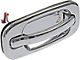 Exterior Door Handle; Front Right; All Chrome; Original Design; Without Keyhole; Plastic (99-06 Sierra 1500)