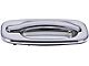Exterior Door Handle; Front Right; All Chrome; Original Design; Without Keyhole; Plastic (99-06 Sierra 1500)