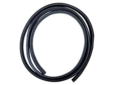 Door Jamb Windlace Trim; Black (99-06 Sierra 1500)