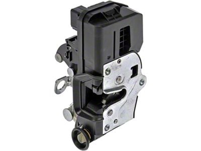 Door Lock Actuator Motor; Integrated with Latch; Rear Passenger Side (07-09 Sierra 1500 SLT)