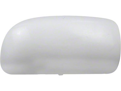 Door Mirror Cover; Passenger Side; Chrome (01-06 Sierra 1500 Extended Cab, Crew Cab)