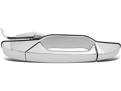 Door Pull Handle; Rear Passenger Side; Chrome (07-13 Sierra 1500 Crew Cab)