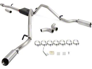 Dual Exhaust Kit For Chevy GMC 1500 2007-2014 – 2.5" Y-Pipe, Aluminized Steel