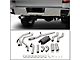 Dual Exhaust System with Polished Tips; Rear Exit (14-18 5.3L Sierra 1500)