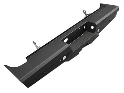 Elevation Rear Bumper; Textured Black (07-13 Sierra 1500)