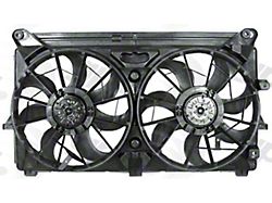 Engine Radiator Cooling Fan Assembly (07-11 5.3L Sierra 1500 w/ Heavy Duty Cooling; 12-13 Sierra 1500)
