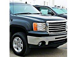 Euro Crystal Headlights; Chrome Housing; Clear Lens (07-13 Sierra 1500)