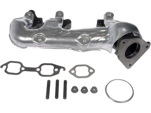 Exhaust Manifold Kit; Driver Side (02-13 4.3L Sierra 1500)