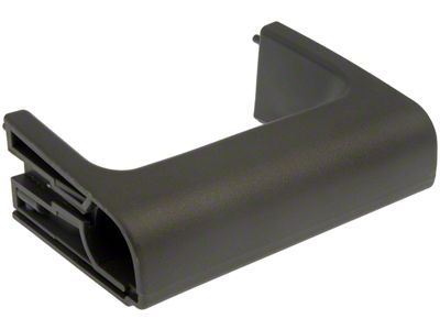 Interior Door Pull Handle; Textured Gray; Rear Driver Side (07-13 Sierra 1500 Extended Cab)
