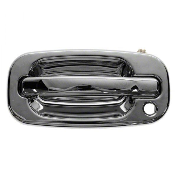 Chrome Front Outer Outside Exterior Door Handle Pair Set for Chevy GMC