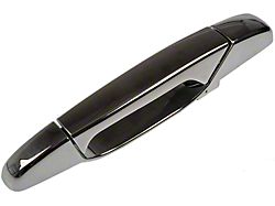 Exterior Door Handle; Chrome; Rear Driver Side (07-13 Sierra 1500 Crew Cab)