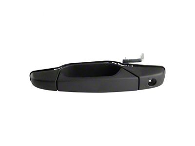 Exterior Door Handle; Front Driver Side; Textured Black (07-13 Sierra 1500)