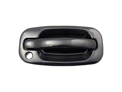 Exterior Door Handle; Front Passenger Side; Paint to Match Black (99-06 Sierra 1500)