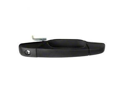 Exterior Door Handle; Front Passenger Side; Textured Black (07-14 Sierra 1500)